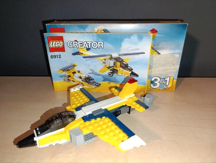 Lego Creator Zweefvliegtuig, 3 in 1, 6912, Kinderen en Baby's, Speelgoed | Duplo en Lego, Zo goed als nieuw, Lego, Complete set