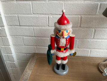 Oude originele notenkraker kerstman Ertsgebergte beschikbaar voor biedingen