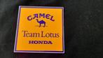Autocollant Honda Lotus de l'équipe de Formule 1 Camel, Collections, Autocollants, Comme neuf, Voiture ou Moto, Enlèvement ou Envoi