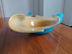 Prachtige vintage tweekleurige glazen schaal, Antiek en Kunst, Ophalen