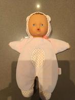 Zachte pop Corolle licht roze mooie staat 30 cm, Ophalen, Zo goed als nieuw, Babypop