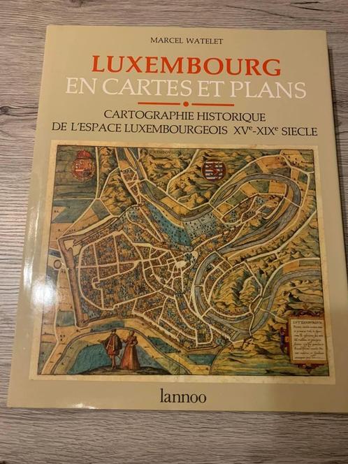 (LUXEMBURG) Luxembourg en cartes et plans., Livres, Atlas & Cartes géographiques, Utilisé, Enlèvement ou Envoi