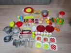 Speelgoedeten en toebehoren in plastic voor speelgoedkeuken, Ophalen, Gebruikt, Kunststof, Speelkeuken-accessoire
