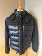 Moncler zwarte winterjas maat M, Comme neuf, Moncler, Noir, Taille 48/50 (M)