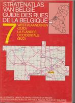 Stratenatlas van Belgie  west vlaanderen Zuid, Gelezen, Ophalen of Verzenden, Landkaart, België