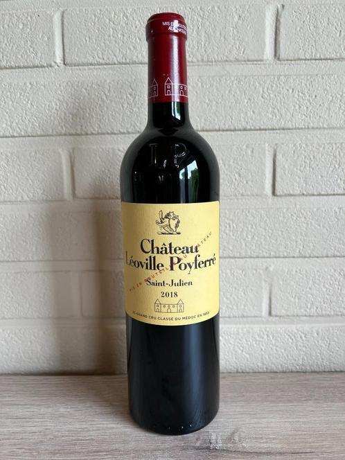Château Léoville Poyferré 2018 Saint Julien Grand Cru Classé, Verzamelen, Wijnen, Nieuw, Rode wijn, Frankrijk, Vol, Ophalen of Verzenden