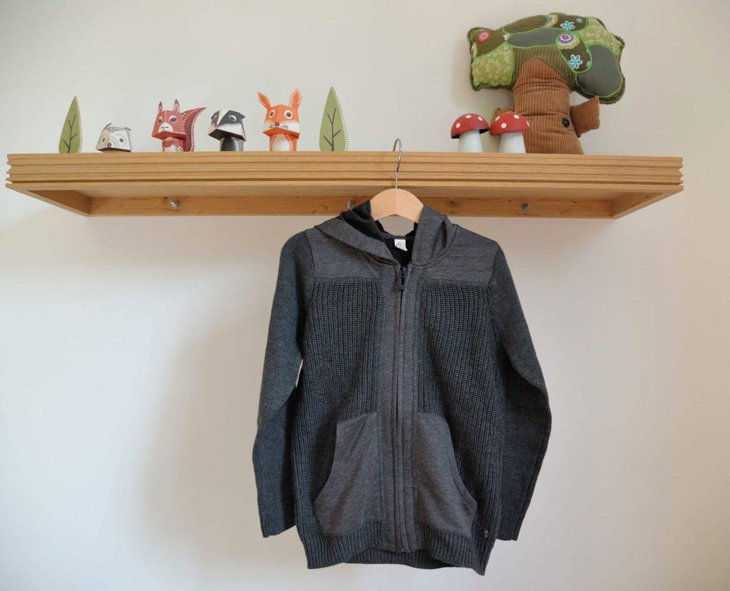 Hoodie bruin Esprit – Maat 116-122 – NIEUW, Neuf, Garçon, Enlèvement ou Envoi, Pull ou Veste