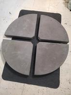4 dalles en beton de 30kg pieces, Enlèvement, Comme neuf