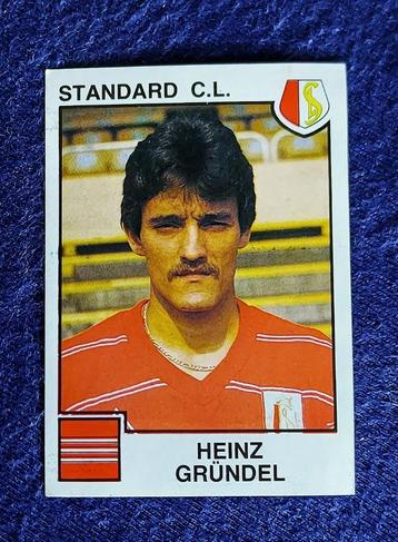 Panini sticker voetbal ' FB 1985 - Heinz Gründel '  -nieuw- beschikbaar voor biedingen