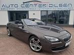 Bmw 640da Cabrio Headup/Bang & Olufsen, Auto's, BMW, Automaat, Achterwielaandrijving, Zwart, Leder