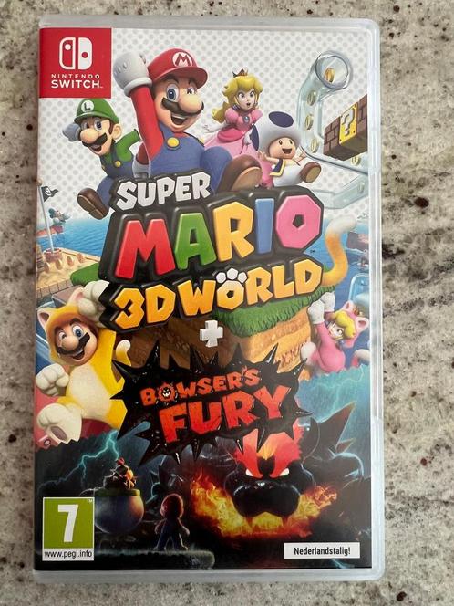 Super Mario 3D World + Bowser's Fury, Games en Spelcomputers, Games | Nintendo Switch, Zo goed als nieuw, Overige genres, Vanaf 3 jaar