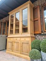 Eiken vitrinekast/buffetkast GRATIS LEVERING
