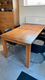 Eettafel massief hout, Ophalen, Zo goed als nieuw