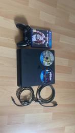 PS4 Slim 500GB Noir, Ophalen of Verzenden, Zo goed als nieuw, Met 1 controller, Slim