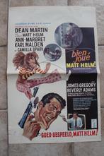 filmaffiche Dean Martin Murderers' Row 1966 filmposter, Rechthoekig Staand, Ophalen of Verzenden, Zo goed als nieuw, A1 t/m A3