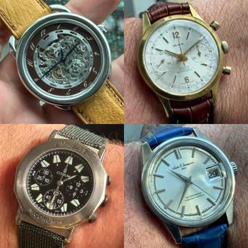 Horloge Omega- Zenith- Hermes- Seiko- longines-..