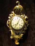 Antieke cartel wandklok muurklok, Ophalen