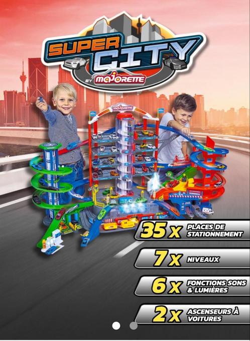 Garage Majorette (tres grand), Kinderen en Baby's, Speelgoed | Racebanen, Zo goed als nieuw, Onderdelen, Ophalen