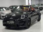 MINI Cooper S Cabrio 2.0 163 CV Black Cuir Clim Gps Xenon Le, Auto's, Mini, Gebruikt, Euro 6, Cabriolet, Zwart