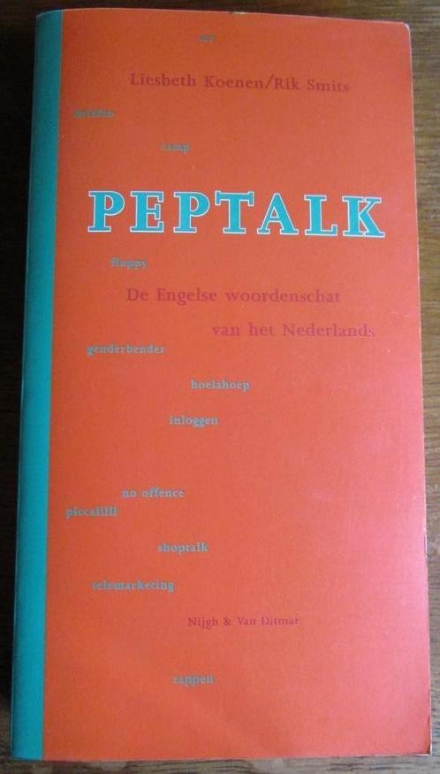 Vintage woordenboek – PEPTALK - Liesbeth Koenen en Rik Smits, Antiek en Kunst, Antiek | Boeken en Manuscripten, Ophalen of Verzenden