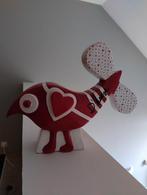 Hannes d'Haese - the love bird red medium, Antiek en Kunst, Ophalen of Verzenden