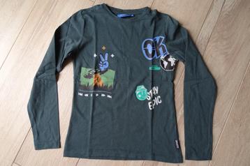 Donkergroene longsleeve Someone maat 140 beschikbaar voor biedingen