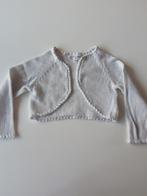 Zilverkleurige bolero - Charabia - maat 5 jaar (110), Kinderen en Baby's, Gebruikt, Meisje, Trui of Vest, Ophalen of Verzenden