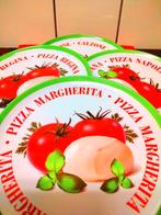 LOT DE 4 ASSIETTES POUR PIZZA EN PLEXI, Enlèvement, Comme neuf