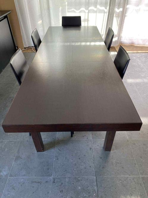 Eettafel - uittrekbaar van 160 cm naar 240 cm, Huis en Inrichting, Tafels | Eettafels, Gebruikt, 50 tot 100 cm, 150 tot 200 cm