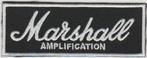 Marshall Amplification stoffen opstrijk patch embleem, Collections, Vêtements, Envoi, Neuf
