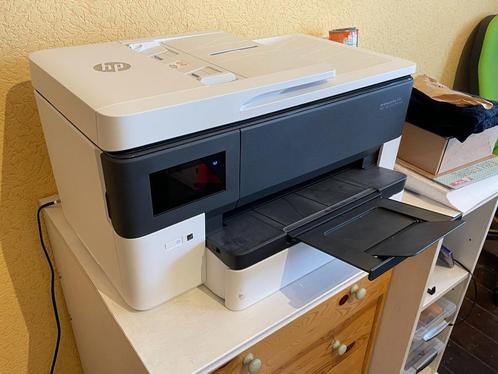 printer HP Officejet PRO 7720 - A3, Informatique & Logiciels, Imprimantes, Comme neuf, Imprimante, Imprimante laser, Fax, Impression couleur
