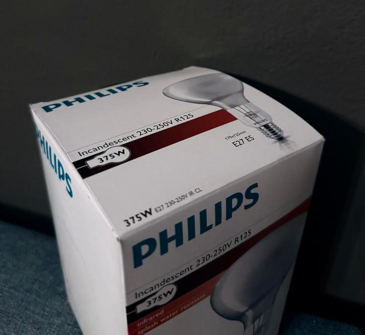 Nieuwe infraroodlamp van Philips!, Huis en Inrichting, Lampen | Overige, Nieuw, Ophalen of Verzenden