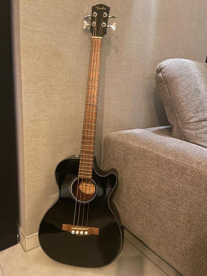 Fender Akoestische Basgitaar, Muziek en Instrumenten, Snaarinstrumenten | Gitaren | Bas, Nieuw, Akoestisch, Ophalen