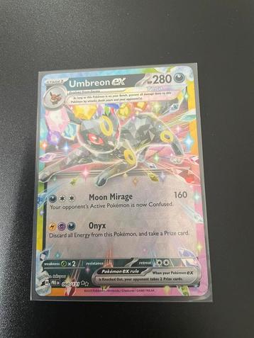 Umbreon ex (near mint) beschikbaar voor biedingen