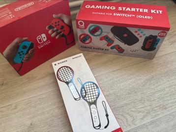Nintendo switch met veel toebehoren, Games en Spelcomputers, Ophalen, Zo goed als nieuw