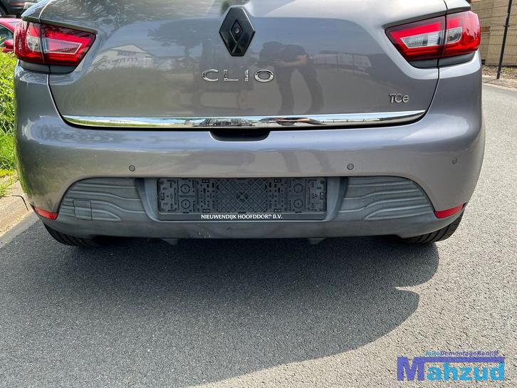 RENAULT CLIO 4 Hatchback Grijs TEKNG achterbumper 2012-2019, Auto-onderdelen, Carrosserie, Bumper, Renault, Achter, Gebruikt, Ophalen of Verzenden