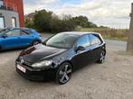 Volkswagen Golf 6, Euro 5, Stof, Zwart, Zwart