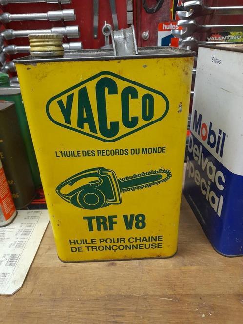 oude lege oliekan yacco trf v8 5l, Verzamelen, Merken en Reclamevoorwerpen, Gebruikt, Overige typen, Verzenden