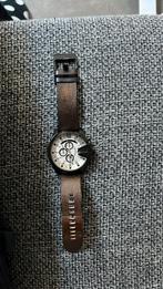 Horloge Diesel, heren, lederen band, Overige merken, Gebruikt, Polshorloge, Leer