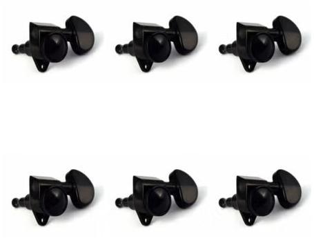 Grover Roto-Grip Locking Rotomatics 502BCK set 3x3 (nieuw), Muziek en Instrumenten, Instrumenten | Onderdelen, Nieuw, Elektrische gitaar