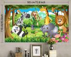 Jungle feestdoek 185x110cm kinderkamers!, Ophalen of Verzenden, Zo goed als nieuw, Feestartikel
