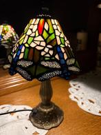 Tafellamp, Huis en Inrichting, Lampen | Tafellampen, Ophalen of Verzenden, Zo goed als nieuw, Minder dan 50 cm, Tiffany