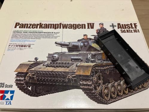 Tamiya pzkfz iv aufs f. 1:35 in originele doos, Hobby en Vrije tijd, Modelbouw | Figuren en Diorama's, Zo goed als nieuw, Figuur of Figuren