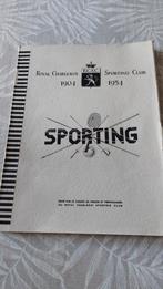 Sporting  - Royal Charleroi Sporting Club, Enlèvement ou Envoi