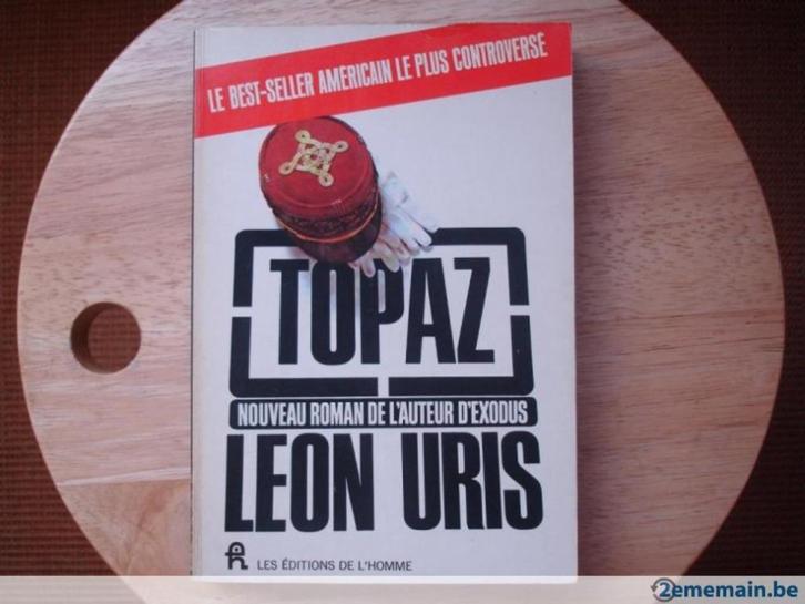 Topaz, Léon Uris, Boeken, Romans, Gelezen, Ophalen
