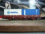 ELECTROTREN 1522K wagon KS avec 2 contenaires CFL ho dc, Overige merken, Gelijkstroom, Ophalen of Verzenden, Nieuw