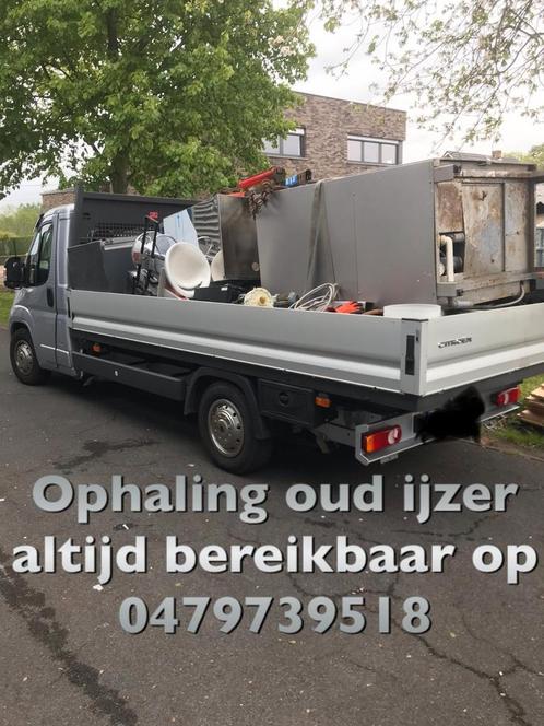 Ophalen van oud ijzer en metalen, Doe-het-zelf en Bouw, Metalen, Gebruikt, Overige metalen, Ophalen of Verzenden