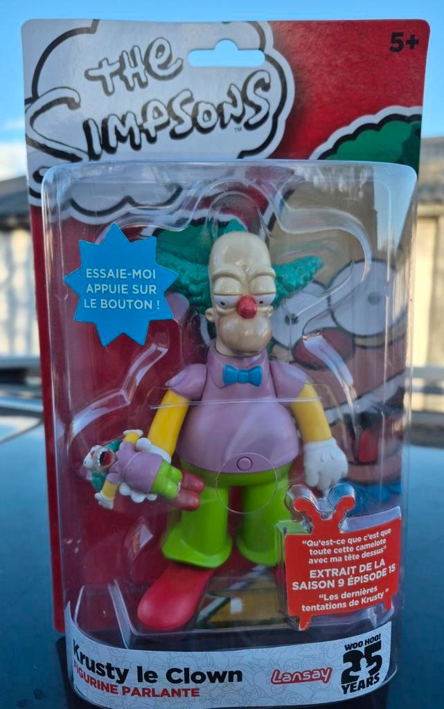Simpsons Krusty Clown interactieve figuur, Kinderen en Baby's, Speelgoed | Actiefiguren, Ophalen of Verzenden