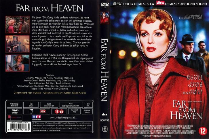 DVD "Far from heaven", Cd's en Dvd's, Dvd's | Drama, Zo goed als nieuw, Drama, Vanaf 12 jaar, Ophalen of Verzenden