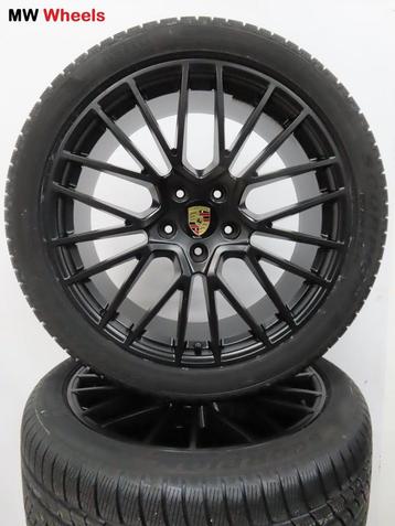 Porsche 21 inch velgen Cayenne E3 9Y met winterbanden nieuw, Neuf, Pneus et Jantes, Pneus hiver, Enlèvement ou Envoi